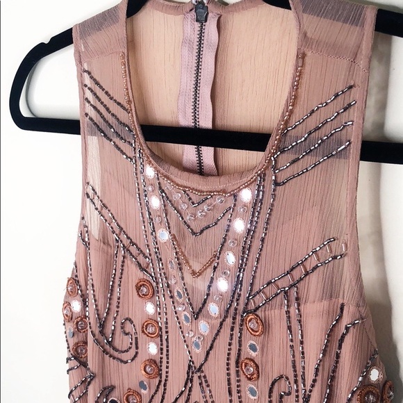 Altar'd State Dresses & Skirts - NWT Alter’d State Luxley Beaded Dress